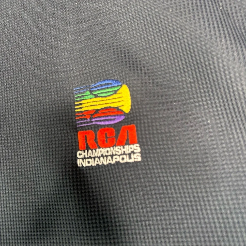 Vintage Nike Court Polo shirt Mens Size xl Embroidered‎ Logo rca championships